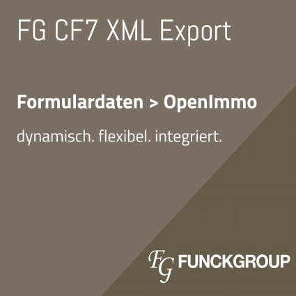 FG CF7 XML Export – Contact Form 7 Daten als XML für OpenImmo und Schnittstellen