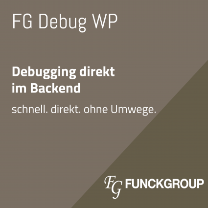 FG Debug WP – Debug-Logs direkt im WordPress-Backend verwalten
