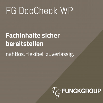FG DocCheck WP – geschützte Fachinhalte mit DocCheck in WordPress