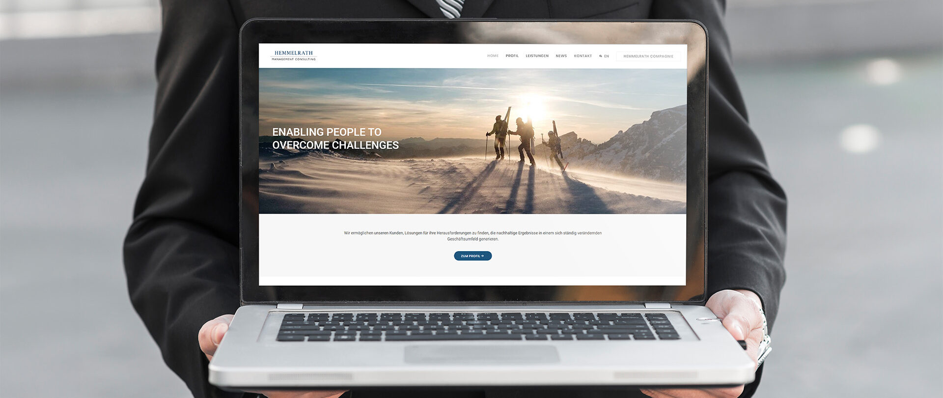 Webauftritte von hemmelrath Management Consulting, Law, Tax und Family Office